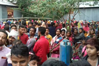 tense in Shyampur over housewife suicide