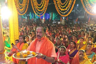 first anniversary of grand shri ram temple was celebrated in jamshedpur