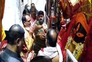 Chief Minister Shivraj reached Kalighat temple