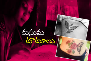 tattoo artist kusuma kumari doing piercing tattoo