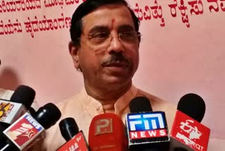 Union Minister Prahlad Joshi