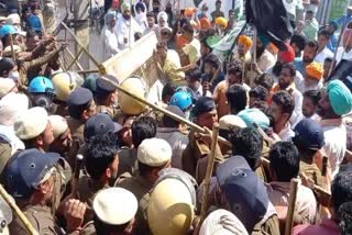 farmers protest ranjit Chautala house