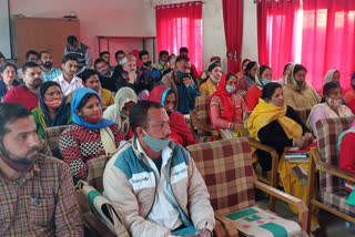 Training camp started for newly elected panchayat representatives in nahan