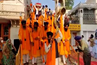 ਗੁਰੂ ਤੇਗ ਬਹਾਦੁਰ ਜੀ ਦੇ ਪ੍ਰਕਾਸ਼ ਪੁਰਬ ਨੂੰ ਸਮਰਪਿਤ ਨਗਰ ਕੀਰਤਨ ਸਜਾਇਆ