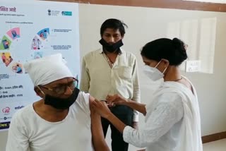 Corona vaccination begins in Akola