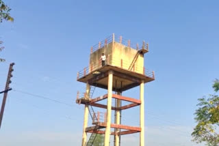 agitation on water tank f