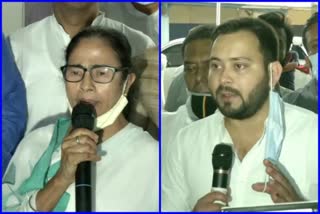 Tejashwi tells Biharis living in Bengal to back Mamata, prefers silence on alliance