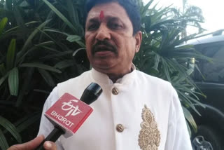 BJP MLA Narayan Tripathi'