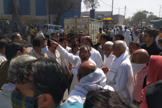 jharoda village farmer protest