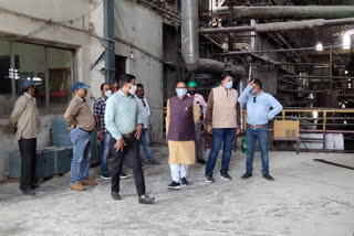 surajpur Kerta sugar factory team visited other factories