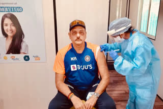 Ravi Shastri Gets First Dose Of COVID-19 Vaccine