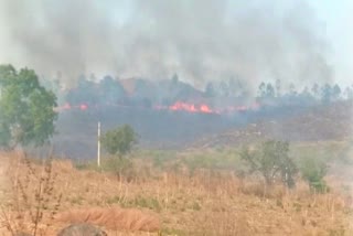 Fire in Kappatagudda