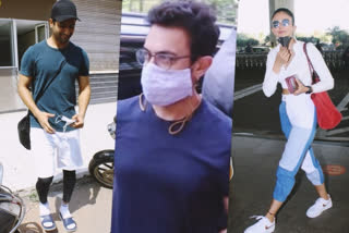 Aamir, Vicky, Rakul and others spotted out and about in Mumbai