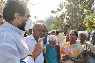 speaker tammineni sitharam visit kalvaram and muddhada villages