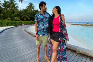 Yuzvendra Chahal, Dhanashree Verma vacation to maldives