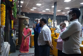 endowment commissioner at lakshmi narayanaswamy temple in yadadri bhuvanagiri district