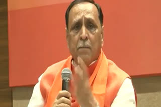 People of Gujarat have wiped out Congress  says Gujarat CM on local body polls results  ഗുജറാത്ത് തദ്ദേശ തെരഞ്ഞെടുപ്പ്  ഗുജറാത്ത് തെരഞ്ഞെടുപ്പ്  പാർട്ടി പ്രവർത്തകരെ അഭിനന്ദിച്ച് ഗുജറാത്ത് മുഖ്യമന്ത്രി  ഗുജറാത്ത് മുഖ്യമന്ത്രി  വിജയ് രൂപാനി  Gujarat CM  Vijay Rupani