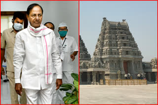 cm-kcr-will-visit-yadadri-temple-tomorrow