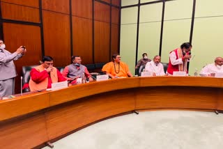 Sadhvi Pragya Thakur joins the meeting