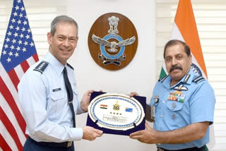 Commander of Pacific Air Forces calls on IAF Chief, discusses ways to strengthen bilateral ties