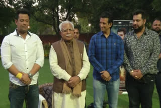 'Fauji Calling' star cast met Haryana CM  Khattar