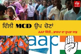 Delhi MCD By election results 2021