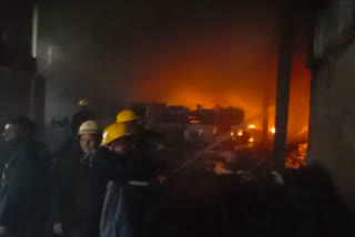 fire in factory