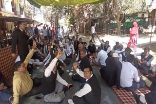 charkhi dadri lawyers protest consumer court