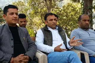 congress press conference in mandi