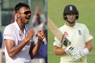 Axar Patel, Joe Root