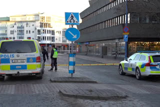 Man injures 8 with axe in Sweden before being shot, arrested