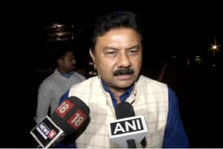 Bharatiya Janata Party (BJP) state chief Ranjeet Kumar Dass, speaking to media after the meeting