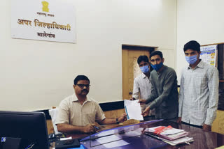 Memorandum to District Collector by SIO Malegaon