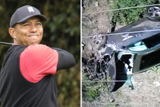 Warrant executed for black box data in Woods' car crash  Tiger woods car crash  tiger woods  ಬ್ಲ್ಯಾಕ್​ ಬಾಕ್ಸ್​ ಡಾಟಾಗಾಗಿ ವಾರೆಂಟ್​ ಜಾರಿ  ಕಾರಿನ ಬ್ಲ್ಯಾಕ್​ ಬಾಕ್ಸ್​ ಡಾಟಾಗಾಗಿ ವಾರೆಂಟ್​ ಜಾರಿ!  ವುಡ್ಸ್​ ಕಾರು ಅಪಘಾತ  ವುಡ್ಸ್​ ಕಾರು ಅಪಘಾತ ಸುದ್ದಿ