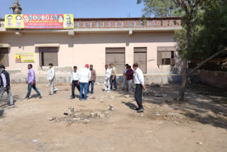 faridabad municipal corporation seals the building being run by illegally occupying the land