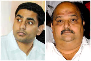 lokesh phone to ex mp maganti