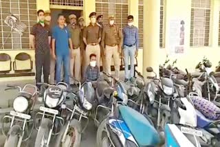 Jhalawar news, Accused arrested for vehicle theft