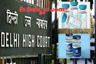 HC asks Serum Institute, Bharat Biotech