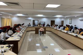 minister krishanpal gurjar meeting chandigarh