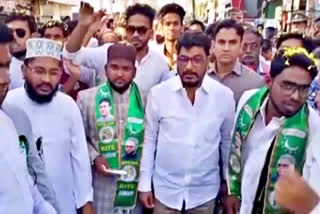 nampally mla jafar hussain election campaign in vijayawada