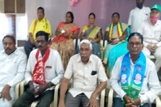 TJS president kodnadaram mlc election compaign in nanuguru in bhadadri bhuvanagiri district