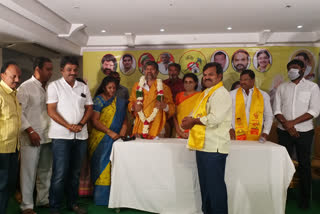 Telugudesam Party MLC held a preparatory meeting at KPHB Colony, Kukatpally