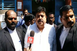 bjp-mlc-candidate-ramachandar-rao-election-campaign-at-nampally-criminal-court-in-hyderabad