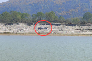 Illegal mining in Paonta Sahib