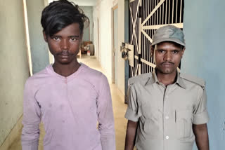 Police arrested a young man in Patna