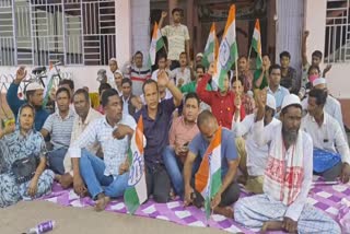 protest-at-hailakandi-district-congress-office-demanding-ticket