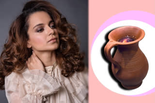 Kangana Ranaut earthen jug