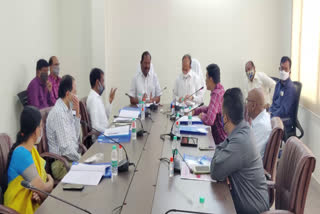 minister koppula eshwar meeting with gurukula schools administration  hyderabad today