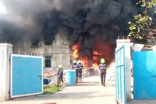 plastic company fire