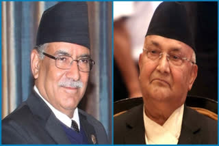 Pushpa Kamal Dahal, K.P. Sharma Oli